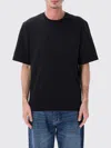 Studio Nicholson Bric T-shirt Blue Regular Fit In Black
