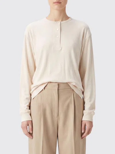 Studio Nicholson T-shirt Woman Color Ivory In Neutral