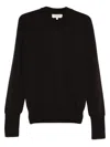 Studio Nicholson V-neck Merino-wool Sweater In Brown
