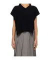 Studio Nicholson V-neck Sweater In Black