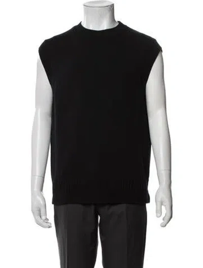 Pre-owned Studio Nicholson Vest In Black