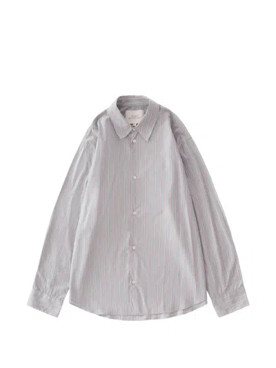 Studio Nicholson View Shirt In Gray