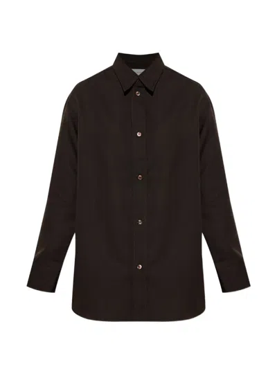Studio Nicholson Virgin Wool Shirt In Brown