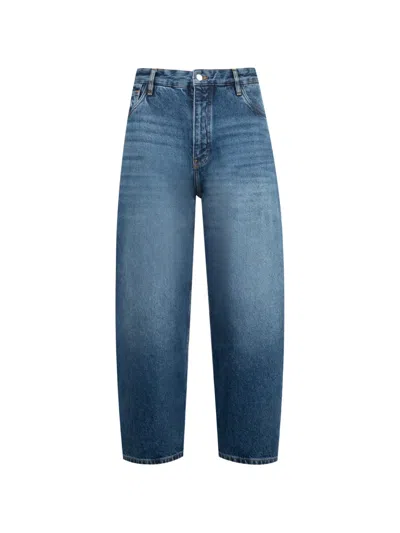 Studio Nicholson Volume Denim Jeans In Blue