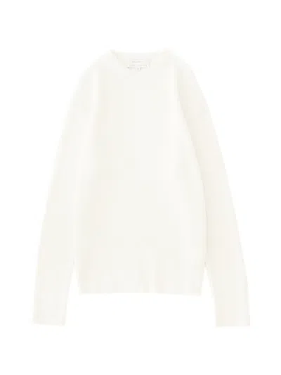 Studio Nicholson Waffle Portland Sweater In Neutral