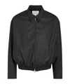 Studio Nicholson Waterproof Cotton Jacket In Black
