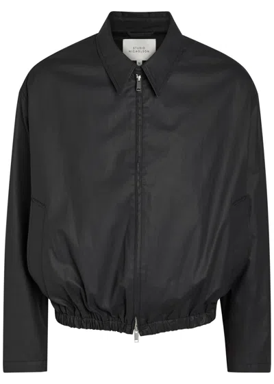 STUDIO NICHOLSON STUDIO NICHOLSON WAXED COTTON JACKET