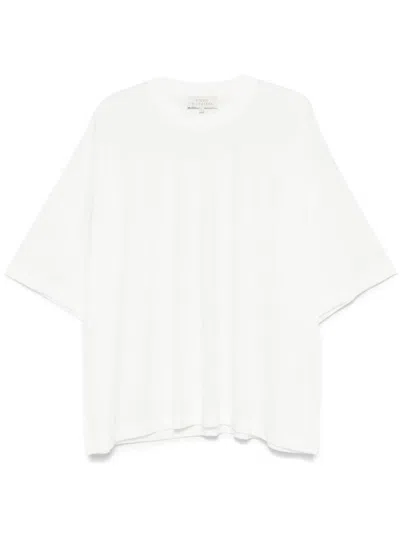 STUDIO NICHOLSON WHITE COTTON T-SHIRT