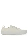 Studio Nicholson Canvas Sneakers With Pull Tab And Rubber Sole In White