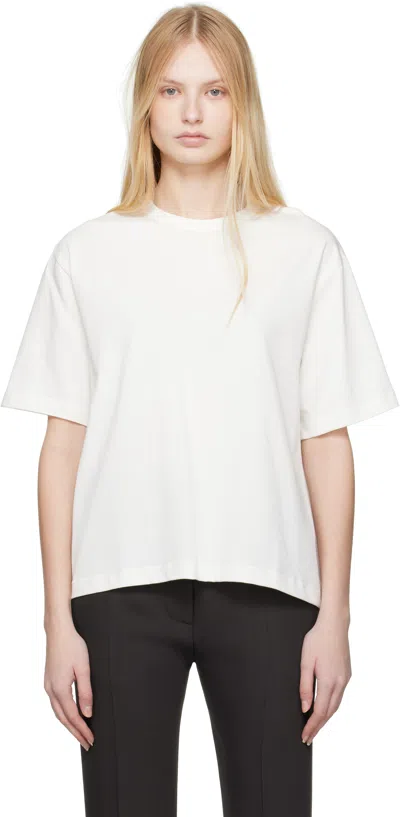 Studio Nicholson White Lee T-shirt In Optic White