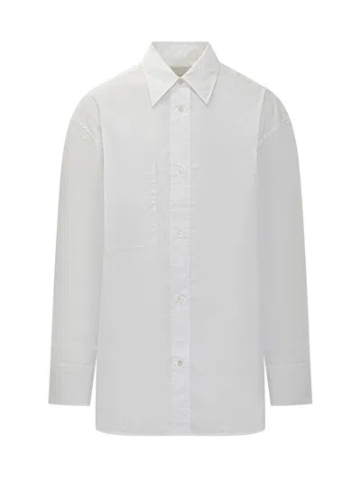 Studio Nicholson White Oversized Solid Shirt