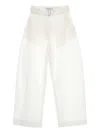 Studio Nicholson Round Leg Cotton Trousers