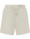 Studio Nicholson Karya Elasticated Drawstring Shorts In Neutral