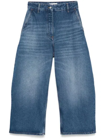 STUDIO NICHOLSON STUDIO NICHOLSON WIDE CROP DENIM CLOTHING