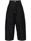 Studio Nicholson Straight-leg Cropped Jeans In Blue