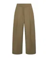 Studio Nicholson Wide-leg Casual Pants In Brown
