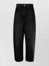 Studio Nicholson Wide Leg Denim Jeans With Belt Loops