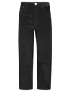Studio Nicholson Wide Leg Forward Seam Trousers In Black