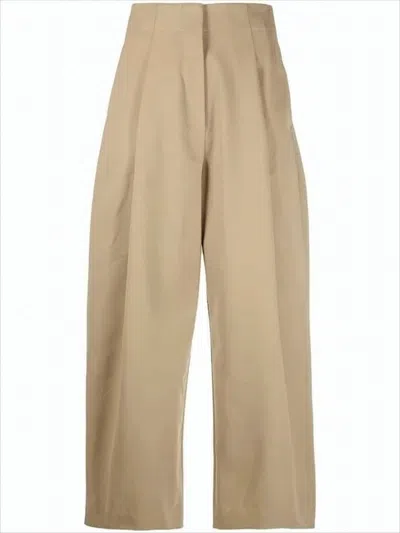 Studio Nicholson Wide-leg High-waist Denim Pants In Neutral