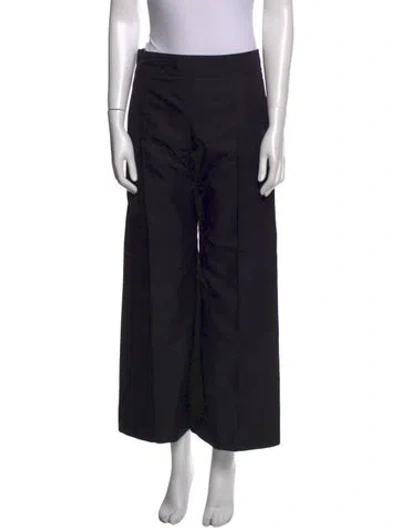 Pre-owned Studio Nicholson Wide Leg Pants In Black