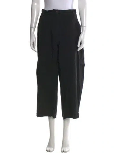 Pre-owned Studio Nicholson Wide Leg Pants In Black
