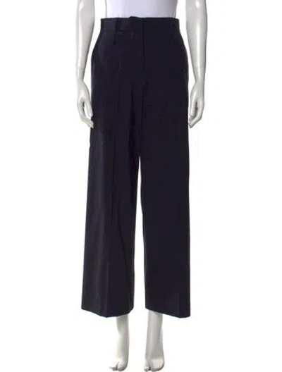 Pre-owned Studio Nicholson Wide Leg Pants In Blue