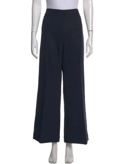Pre-owned Studio Nicholson Wide Leg Pants In Blue