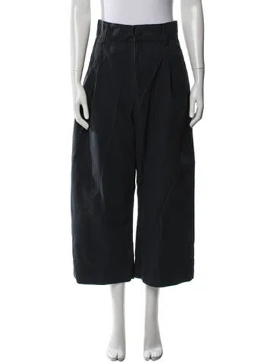 Pre-owned Studio Nicholson Wide Leg Pants In Blue