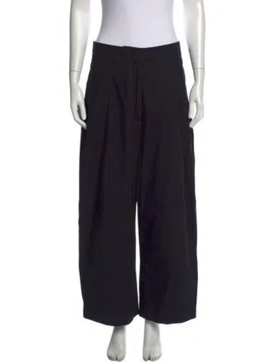Pre-owned Studio Nicholson Wide Leg Pants In Blue