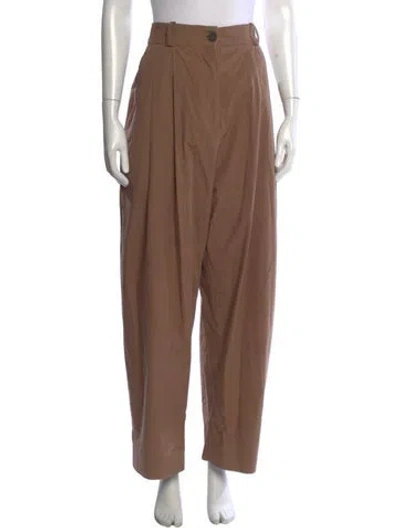 Pre-owned Studio Nicholson Wide Leg Pants In Brown
