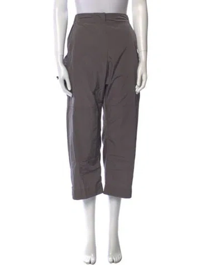 Pre-owned Studio Nicholson Wide Leg Pants In Gray