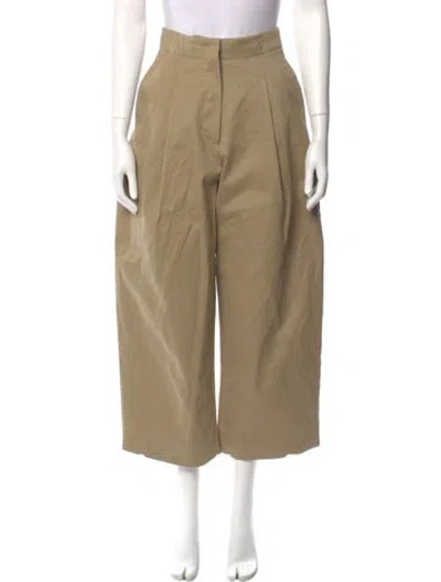 Pre-owned Studio Nicholson Wide Leg Pants In Neutral