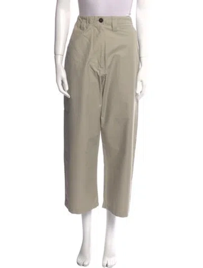 Pre-owned Studio Nicholson Wide Leg Pants In Neutral