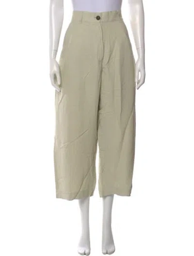 Pre-owned Studio Nicholson Wide Leg Pants In Neutral