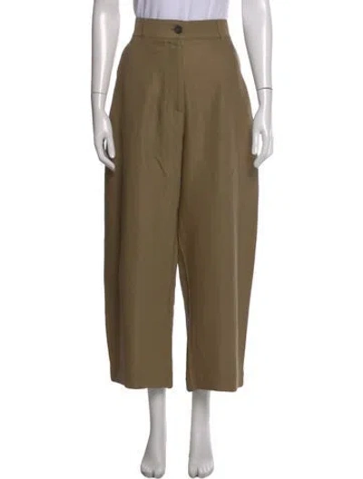 Pre-owned Studio Nicholson Wide Leg Pants In Neutral
