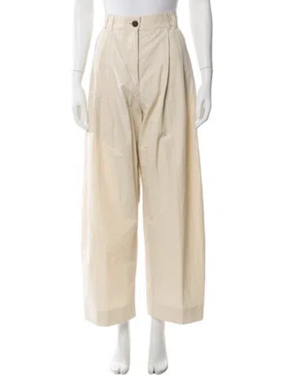 Pre-owned Studio Nicholson Wide Leg Pants In Neutral