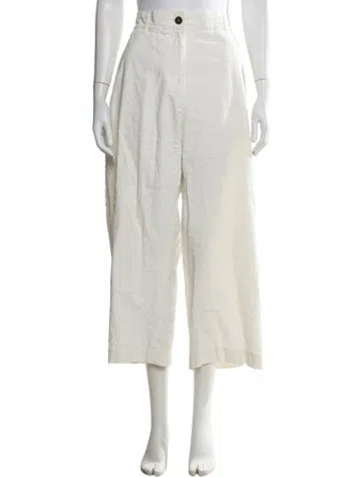 Pre-owned Studio Nicholson Wide Leg Pants In Neutral
