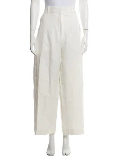 Pre-owned Studio Nicholson Wide Leg Pants In Neutrals