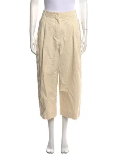 Pre-owned Studio Nicholson Wide Leg Pants In Neutrals