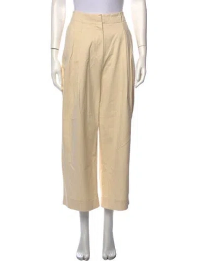 Pre-owned Studio Nicholson Wide Leg Pants In Neutrals
