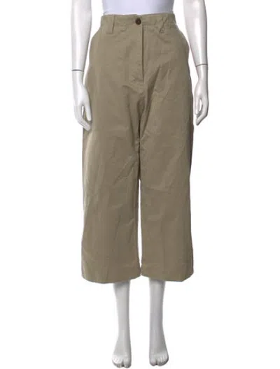 Pre-owned Studio Nicholson Wide Leg Pants In Neutrals