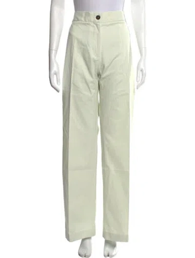 Pre-owned Studio Nicholson Wide Leg Pants W/ Tags In Green
