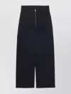 Studio Nicholson Zipper Front Wide Leg Pants Clothing In Blue