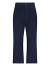 Studio Nicholson Straight Leg Trousers With Pockets And Loops