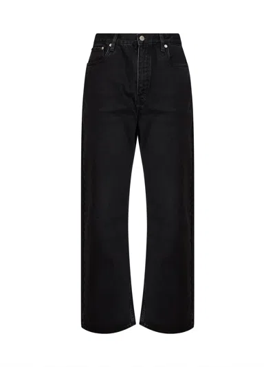 Studio Nicholson Wide-leg Regenerative Cotton Jeans In Black