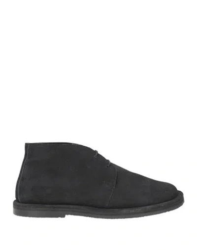Studio Nicholson Woman Ankle Boots Black Size 9 Leather