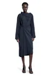 Studio Nicholson Woman Blue Dresses In Blue