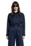 Studio Nicholson Woman Blue Jackets In Blue