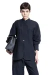 Studio Nicholson Woman Blue Shirts In Blue
