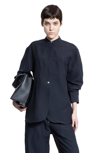Studio Nicholson Woman Blue Shirts